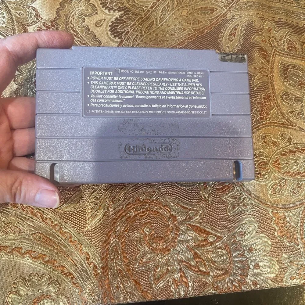 Jurassic Park Game for Supernintendo!